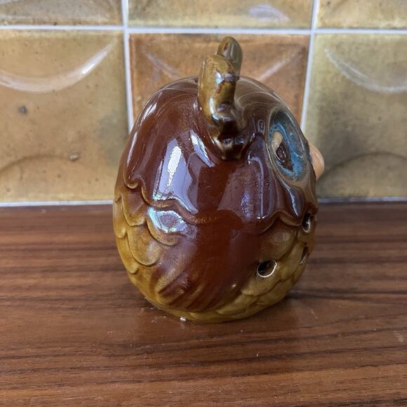 Vintage Momentum Ceramic Owl Candle Tea Light Candle Holder - Picture 3 of 8